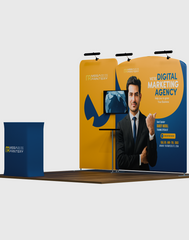 10×10 ft Trade show Pro Exhibit – Premium Modular Exhibition Kit