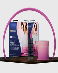 Pro-Level 10 × 10 Modular Exhibit – Trade Show Horseshoe Arch Booth System