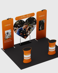 Portable Exhibit Display 10ft x 10ft - Pro 38