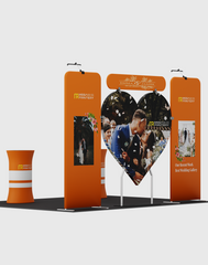 Portable Exhibit Display 10ft x 10ft - Pro 38
