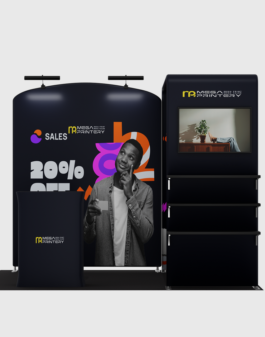 10x10 Modular Trade Show Booth - Pro 37