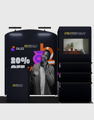 10x10 Modular Trade Show Booth - Pro 37