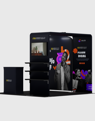 10x10 Modular Trade Show Booth - Pro 37