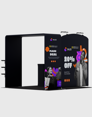 10x10 Modular Trade Show Booth - Pro 37