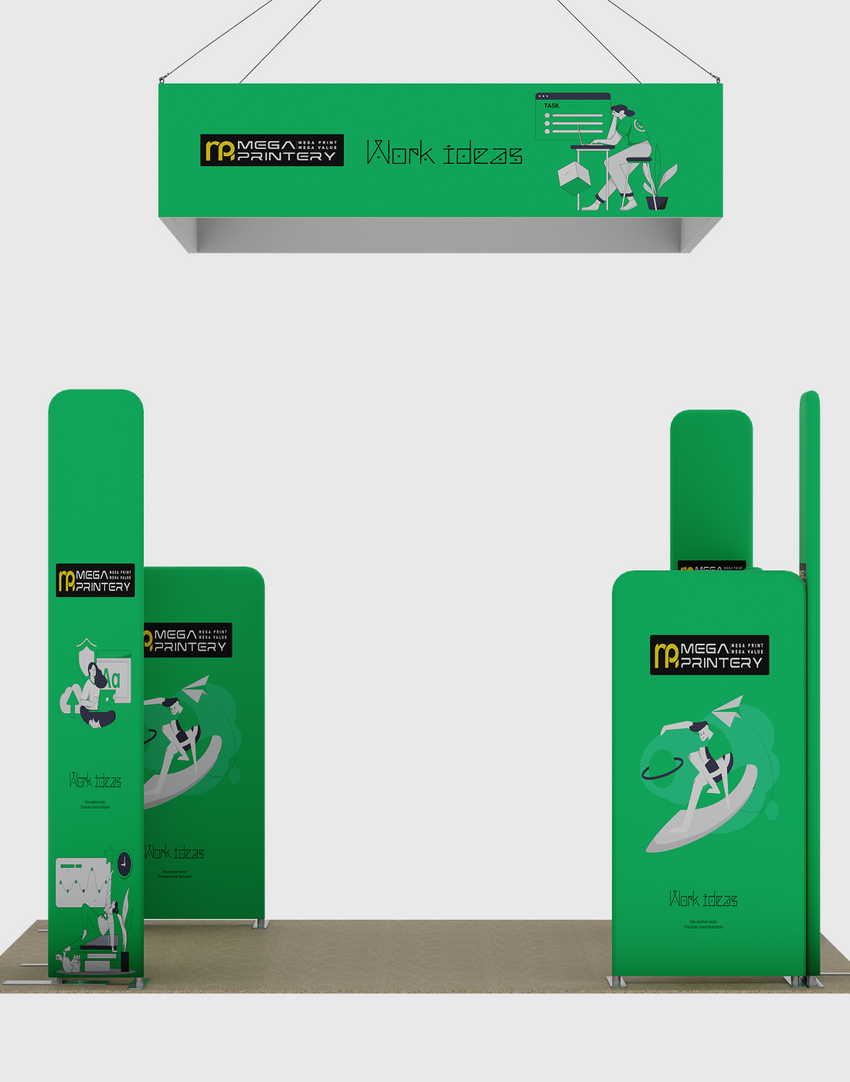 10x10 Modular Trade Show Booth - Pro 36