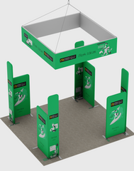 10x10 Modular Trade Show Booth - Pro 36