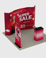 10x10 Modular Trade Show Booth - Pro 25
