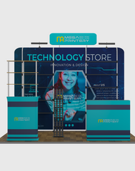 10x10 Modular Trade Show Booth - Pro 20