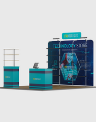 10x10 Modular Trade Show Booth - Pro 20