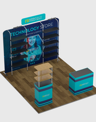 10x10 Modular Trade Show Booth - Pro 20