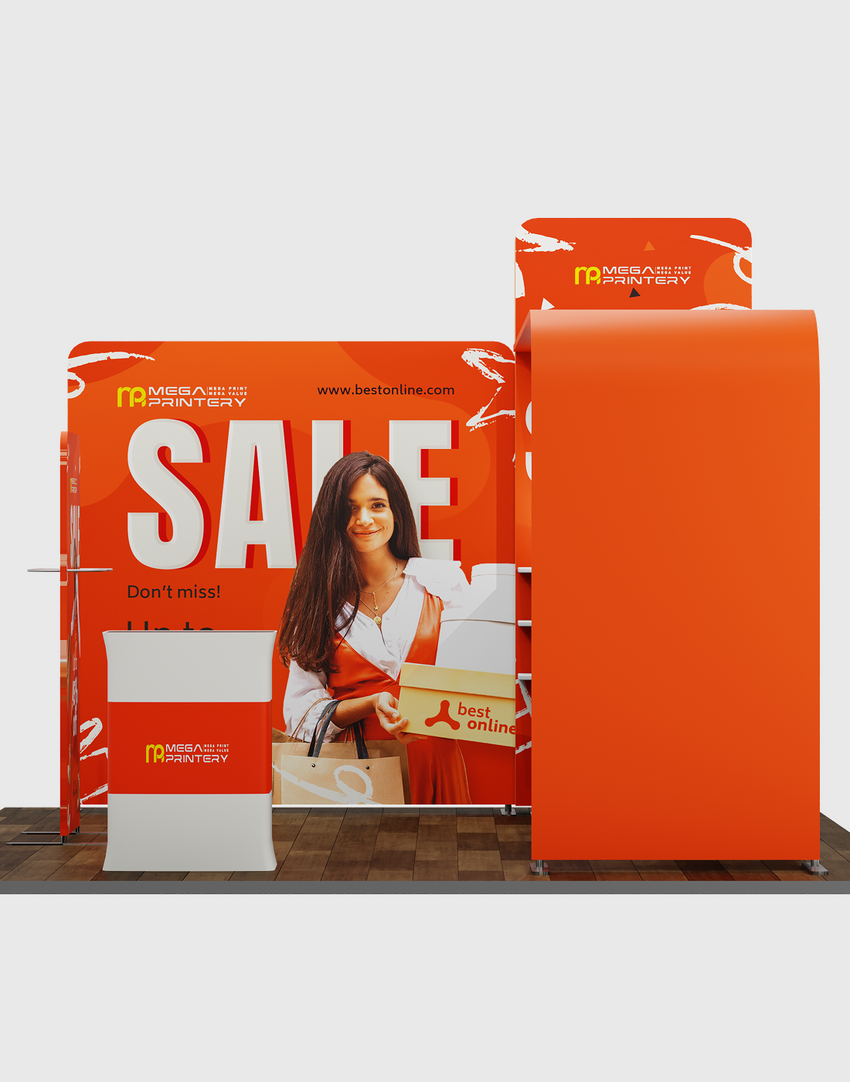 10x10 Modular Trade Show Booth - Pro 19