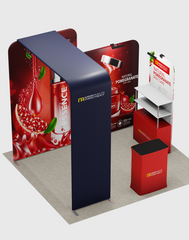 10x10 Modular Trade Show Booth - Pro 15