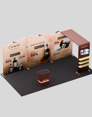 10x20 Modular Trade Show Booth - Pro 18