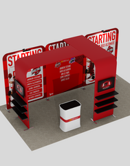 10x20 Modular Trade Show Booth - Pro 11