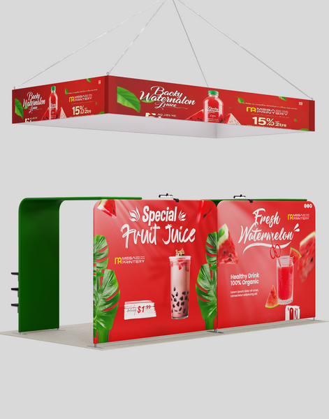 10x20 Modular Trade Show Booth - Pro 15