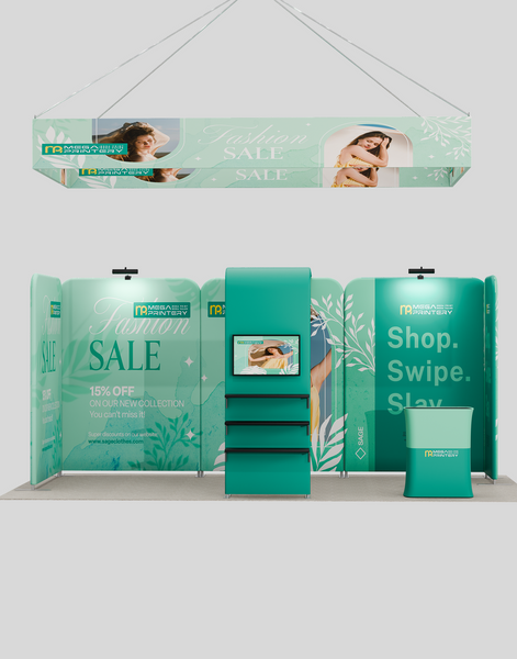 10x20 Modular Trade Show Booth - Pro 13