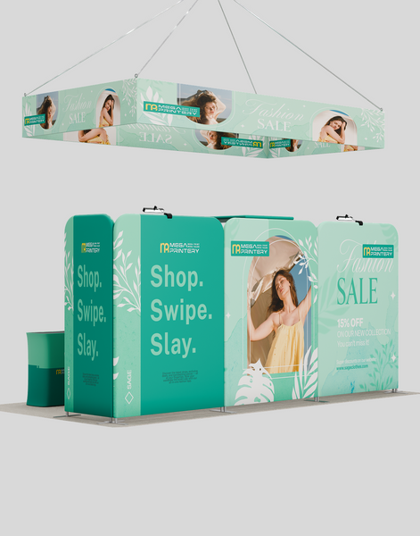10x20 Modular Trade Show Booth - Pro 13