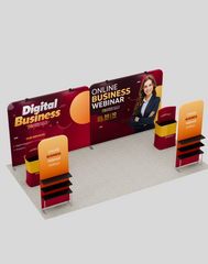 10x20 Modular Trade Show Booth - Pro 14
