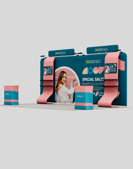10x20 Modular Trade Show Booth - Pro 12