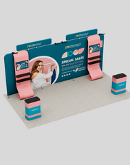 10x20 Modular Trade Show Booth - Pro 12