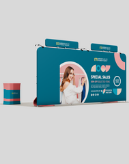 10x20 Modular Trade Show Booth - Pro 12