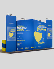 10x20 Modular Trade Show Booth - Pro 1