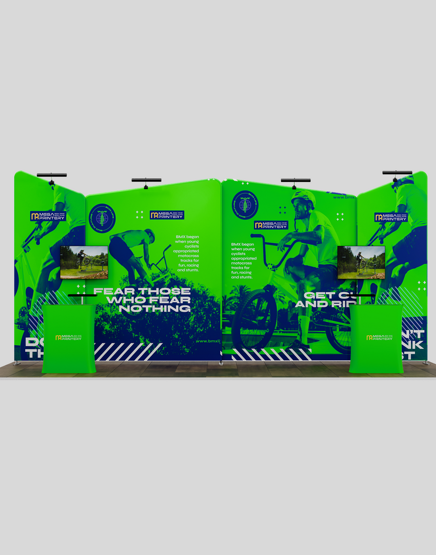 10x20 Modular Trade Show Booth - Pro 2