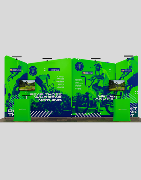 10x20 Modular Trade Show Booth - Pro 2