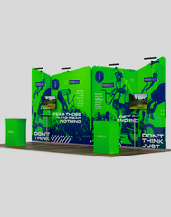 10x20 Modular Trade Show Booth - Pro 2