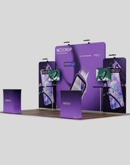 10x20 Modular Trade Show Booth - Pro 5