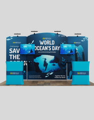 10x20 Modular Trade Show Booth - Pro 7