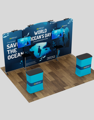 10x20 Modular Trade Show Booth - Pro 7