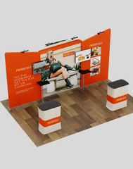 10x20 Modular Trade Show Booth - Pro 8