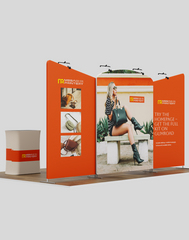 10x20 Modular Trade Show Booth - Pro 8