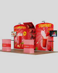 10x20 Modular Trade Show Booth - Pro 9