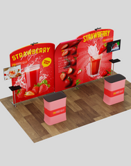 10x20 Modular Trade Show Booth - Pro 9
