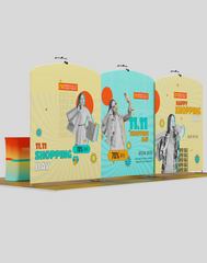 10x20 Modular Trade Show Booth - Pro 11