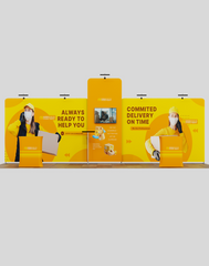 10x20 Modular Trade Show Booth - Pro 12