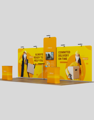 10x20 Modular Trade Show Booth - Pro 12