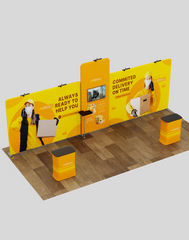 10x20 Modular Trade Show Booth - Pro 12