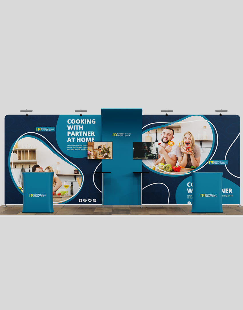 10x20 Modular Trade Show Booth - Pro 13