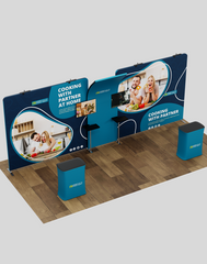 10x20 Modular Trade Show Booth - Pro 13