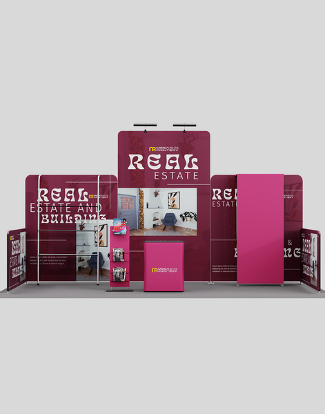 10x20 Modular Trade Show Booth - Pro