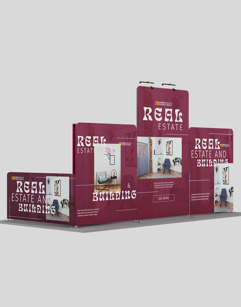 10x20 Modular Trade Show Booth - Pro