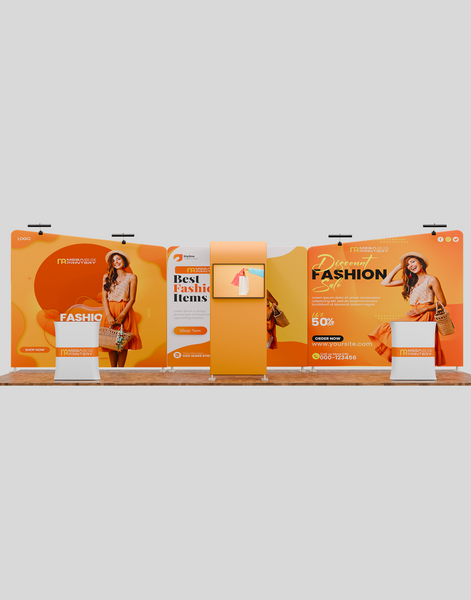 10&#39;x20&#39; Inline Booth Kits