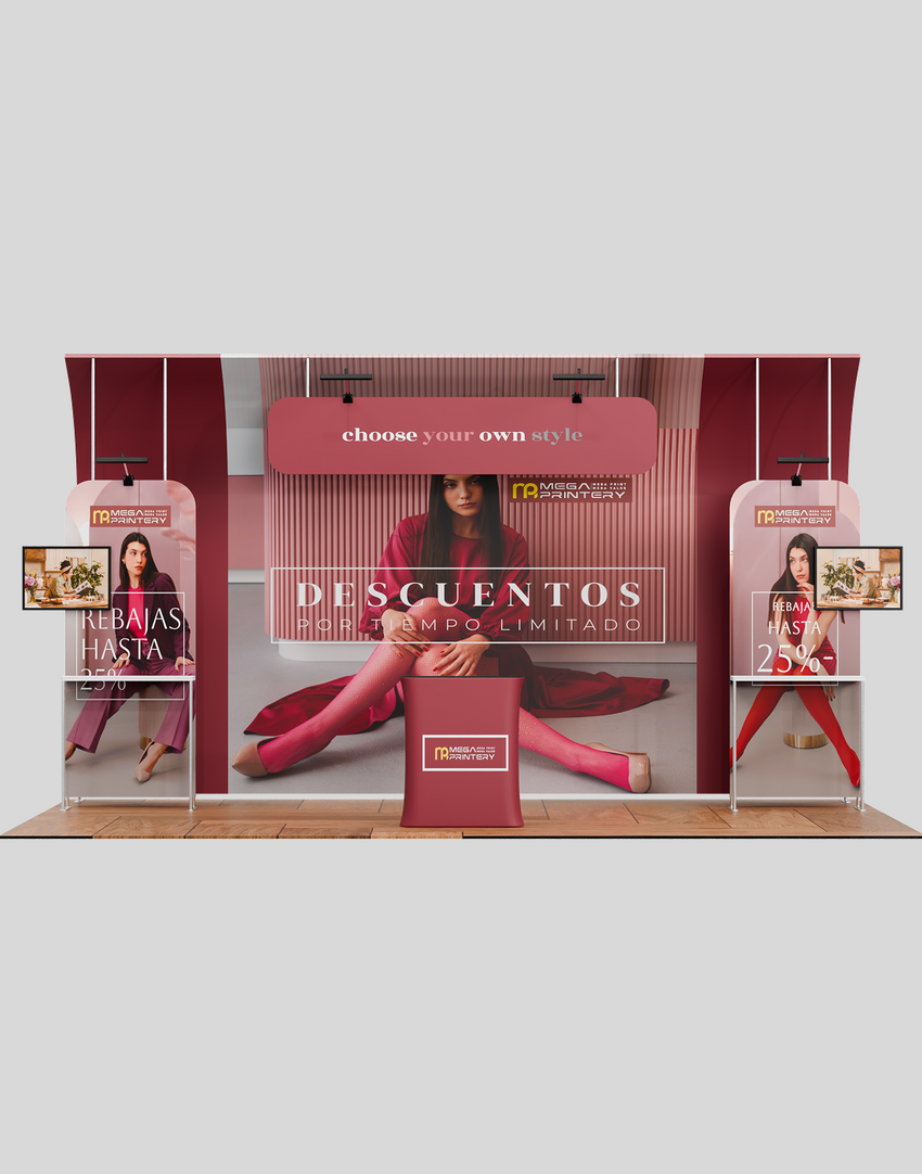 10x20 Modular Trade Show Booth - Pro 15