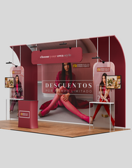 10x20 Modular Trade Show Booth - Pro 15