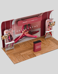 10x20 Modular Trade Show Booth - Pro 15