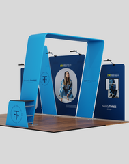 10x20 Modular Trade Show Booth - Pro 16