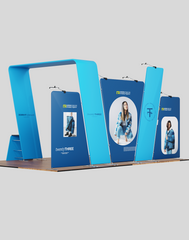10x20 Modular Trade Show Booth - Pro 16